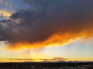 Sunset views in Santa Fe