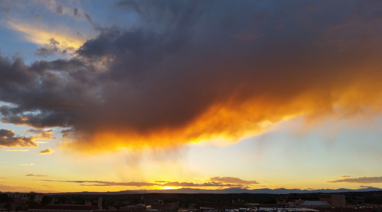 Sunset views in Santa Fe