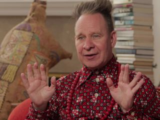 Peter Sellars In A Red Shirt