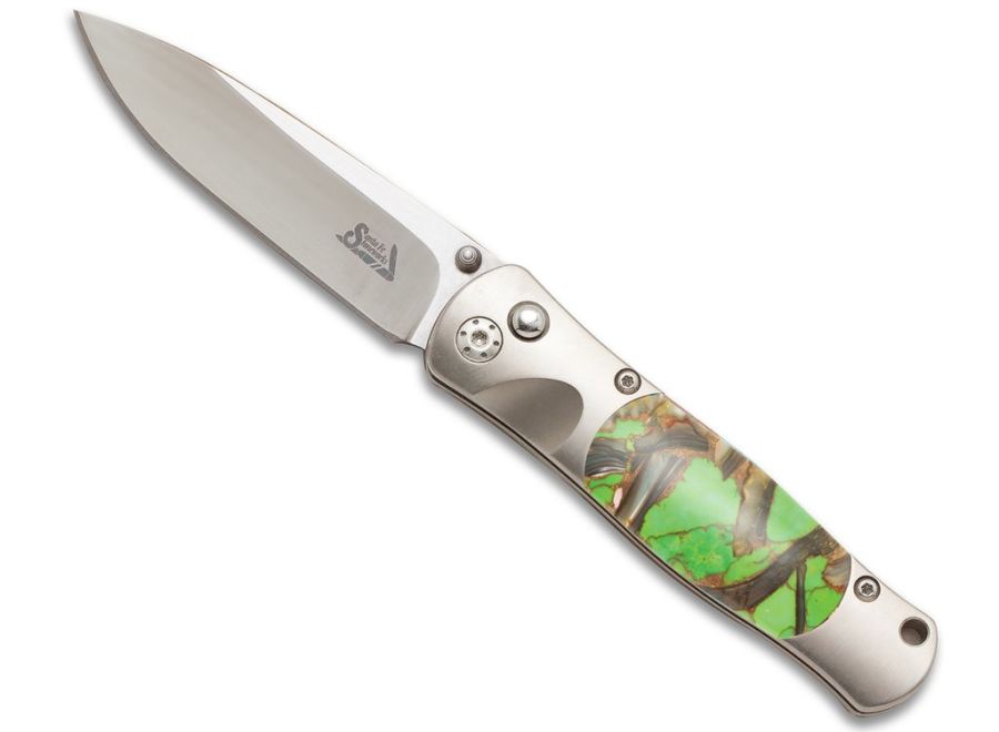 A Close Up Of A Knife